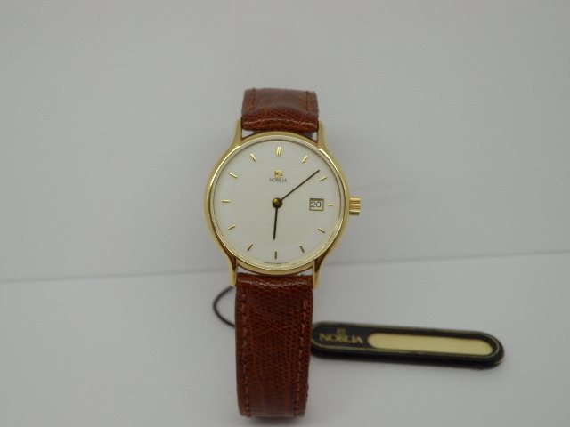 Noblia shop gold watch